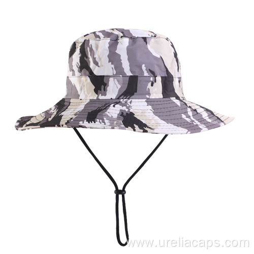 Camo hunting bucket hat